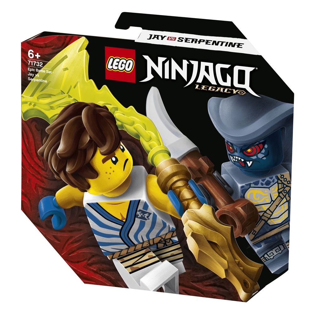 LEGO Ninjago Epic Battle Set - Jay vs. Serpentine 71732 | Shopee Singapore