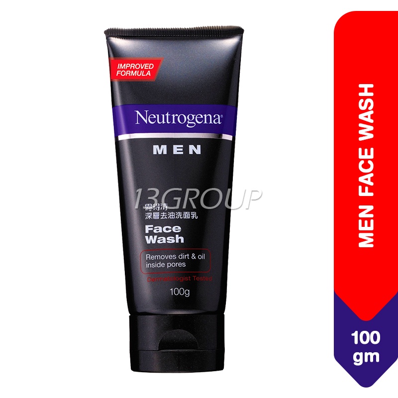 Neutrogena Men Face Wash, 100g Shopee Singapore