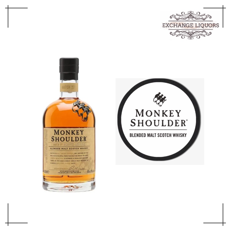 Monkey Shoulder Blended Malt Scotch Whisky 1litre Shopee Singapore