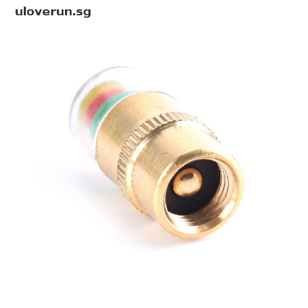 Uloverun 4pcs Car Tire Pressure Gauge Indicator Alert Monitoring Valve Cap Sensor .