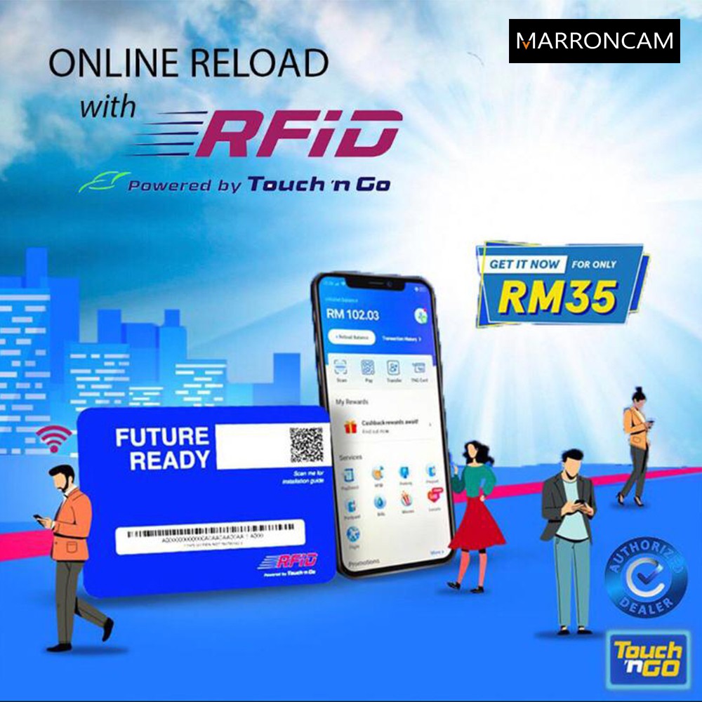 Touch N Go Self Fitment Diy Rfid Tag Shopee Singapore