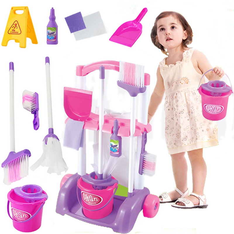 trolley kitchen set for girl