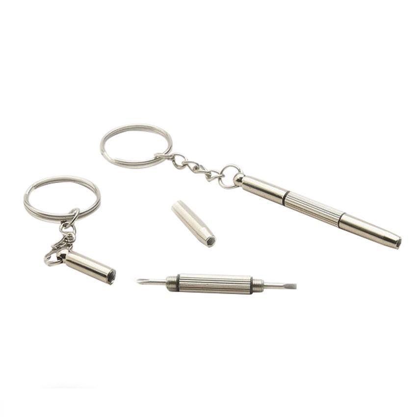 [SD] 3 in 1 Mini Screwdriver Key Chain / Glasses Phone Repair Tools Keychain / Car Bag Key Pendants Accessories