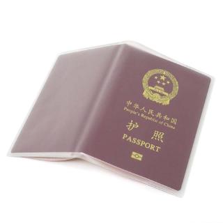Waterproof Travel Transparent Passport Case Holder, Passport Cover Pvc Travel Passport Holder