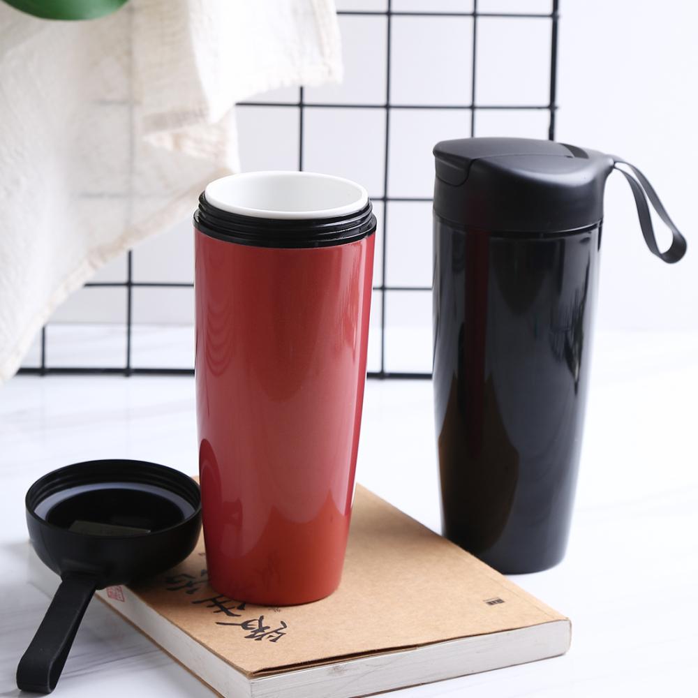 Thermos Bottle Flask 560ml Double Wall Thermal Coffee Mug Leak Proof