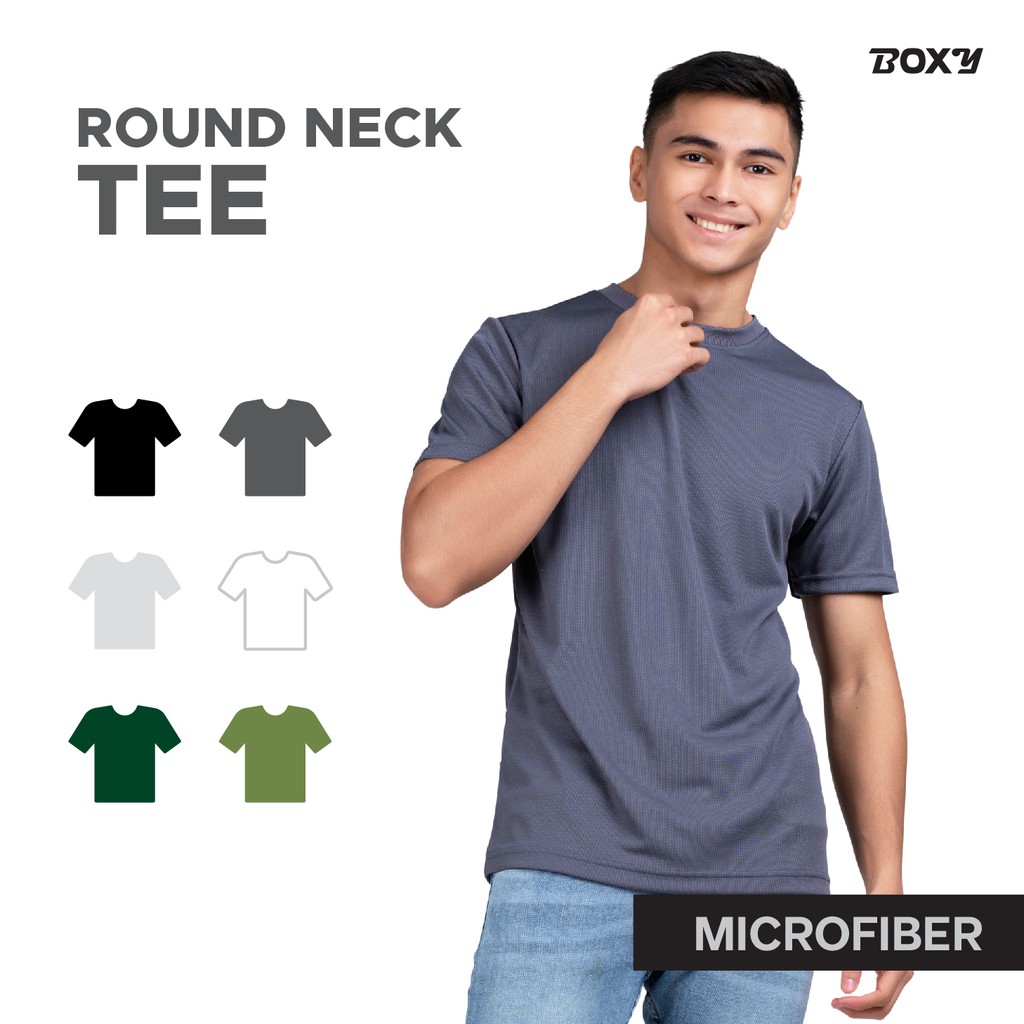 Image of Boxy Microfiber Dri Fit T-shirts #0
