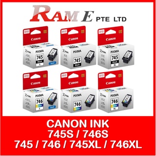[ORIGINAL] Canon PG-745S 745S / PG-745 745 / PG-745XL 745XL / CL-746S 746S / CL-746 746 / CL-746XL 746XL Ink Cartridge