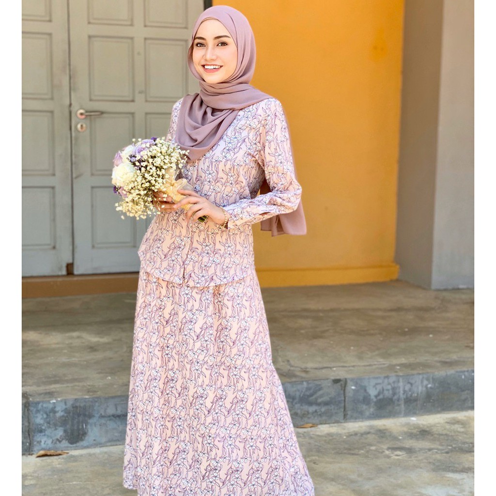  Shopee Exclusive Zoe  Arissa  Baju  Kurung  Moden Raya 2021 