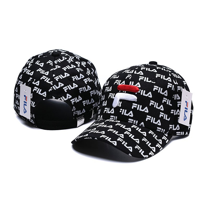 black fila hat