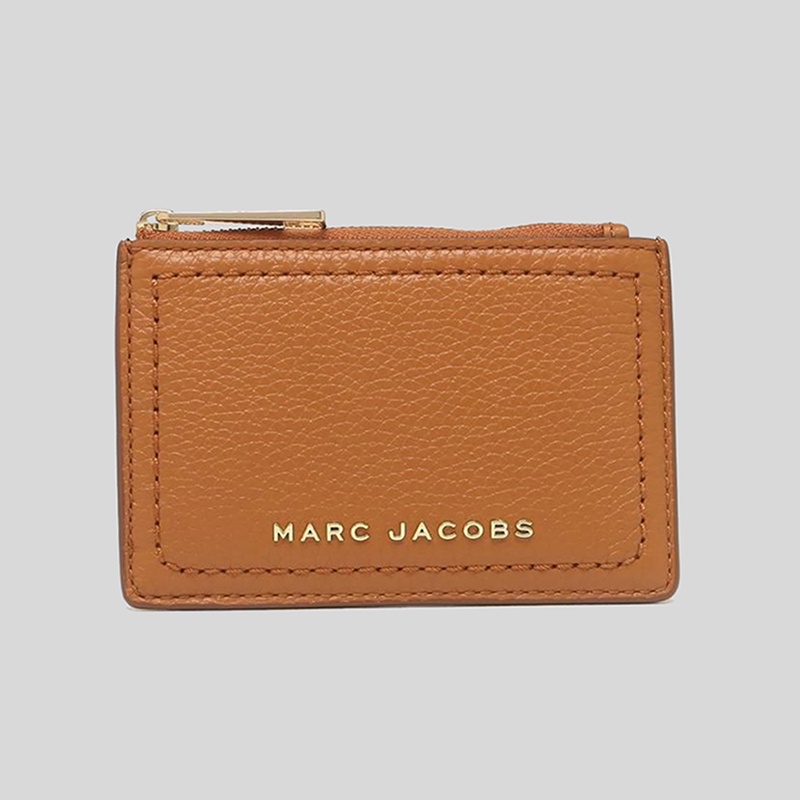 Marc Jacobs The Groove Top Zip Wallet M0016972 Smoked Almond Shopee