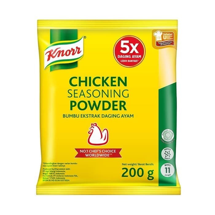 Knorr Chicken Powder 200gr / Seasoning Chicken Extract 200 Grams ...