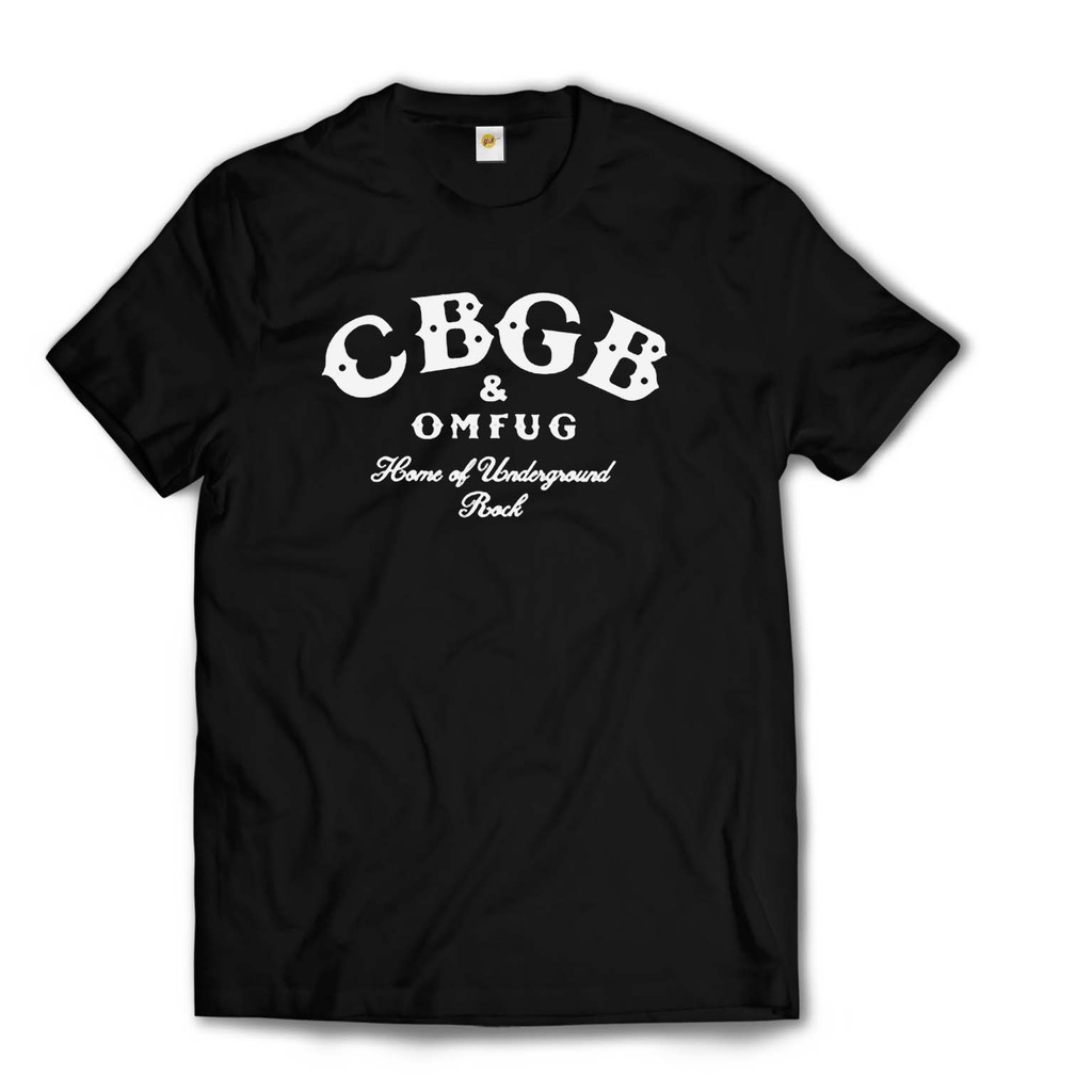 HITAM Cbgb OMFUG- punk-Hardcore band/Outer Size/tag MerchCons - Black ...