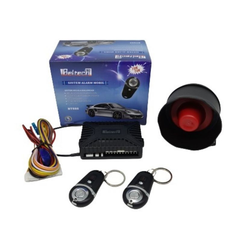 Universal Beltech Bt555 Antitheft Car Alarm With Tuk Tuktuk Toyota