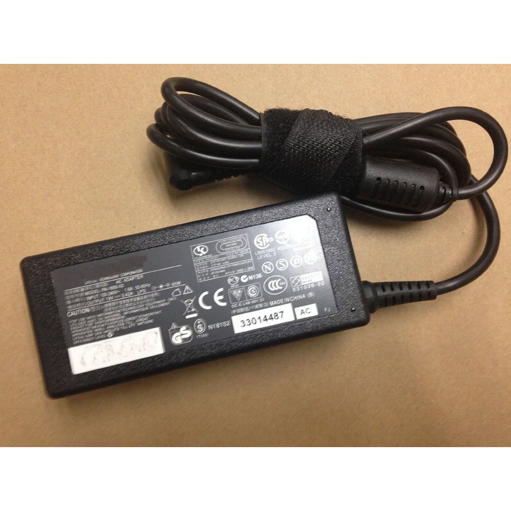 PA-1650-02 ac adapter for Liteon ACER PA-1650-02 19V 3.42A 65W 5.5*1 ...