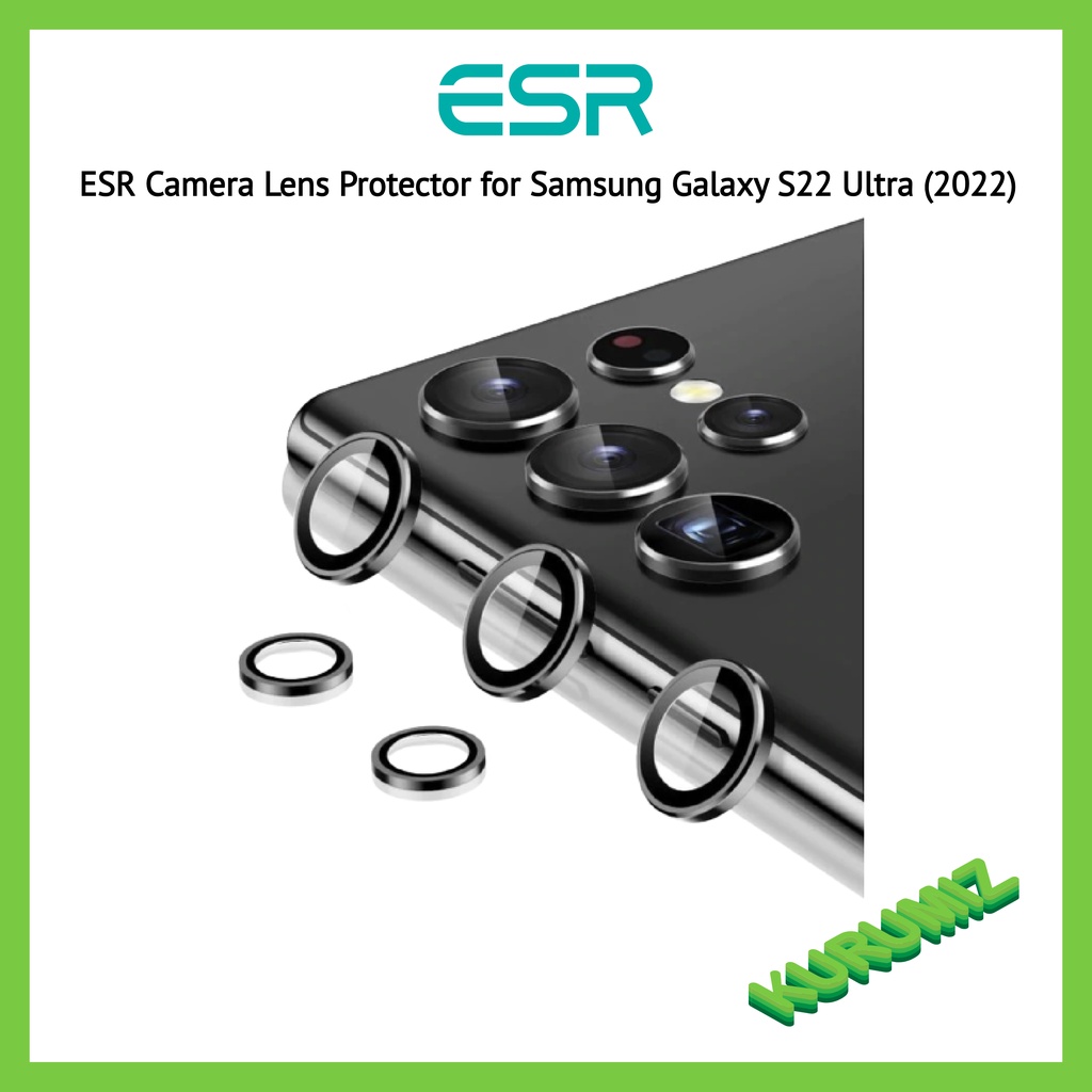 ESR Camera Lens Protector for Samsung Galaxy S22 Ultra (2022) Shopee
