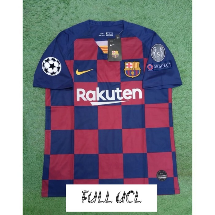 barcelona ucl jersey