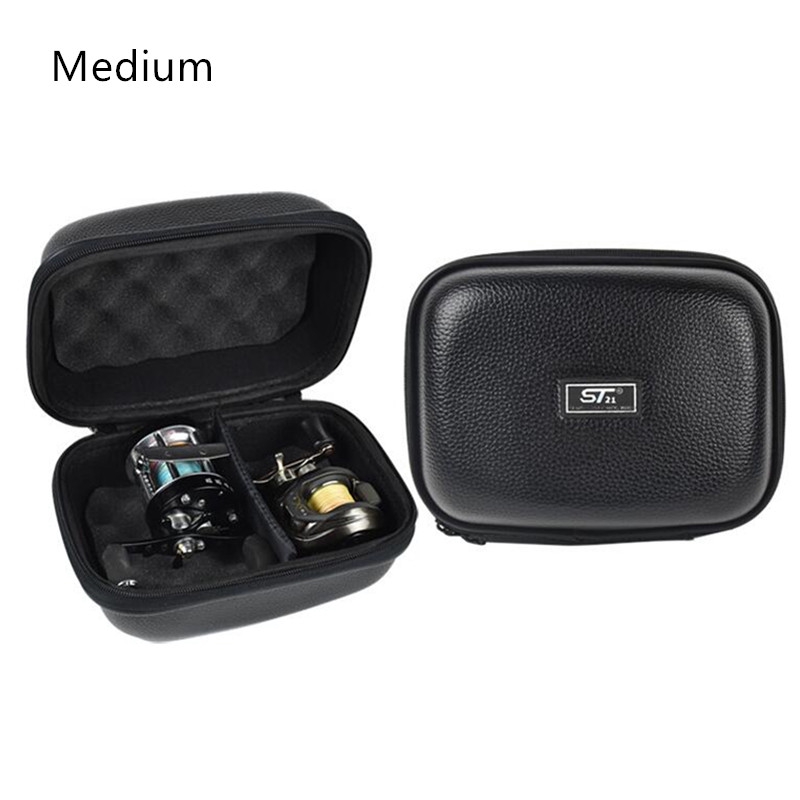 Fishing Jigging Reel Pouch Trolling Reel Protective Cover Wheel Storage Bag, 