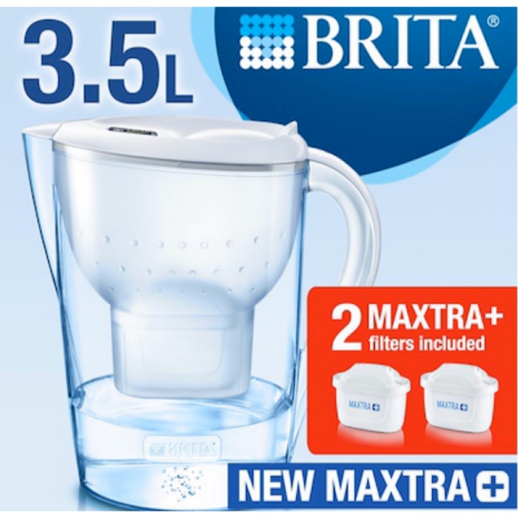 Brita Marella Water Filter 3.5L with 2 Filter Cartridge Shopee Singapore