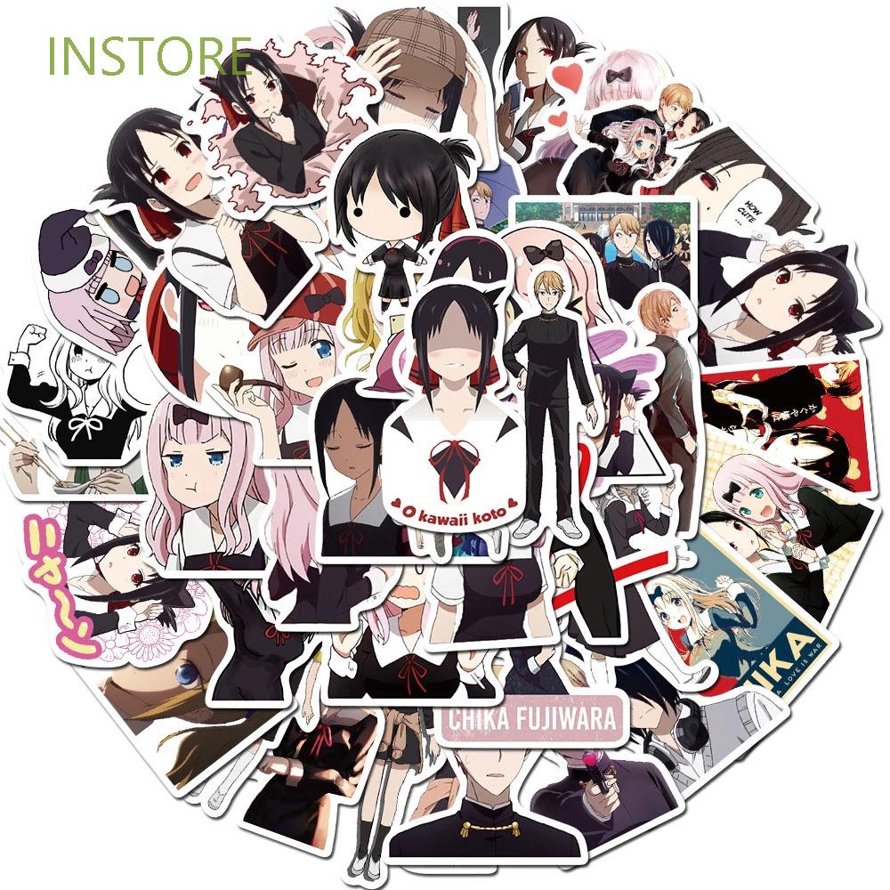 INSTORE Stationery Love Is War Stickers Phone Decal Stickers Chika