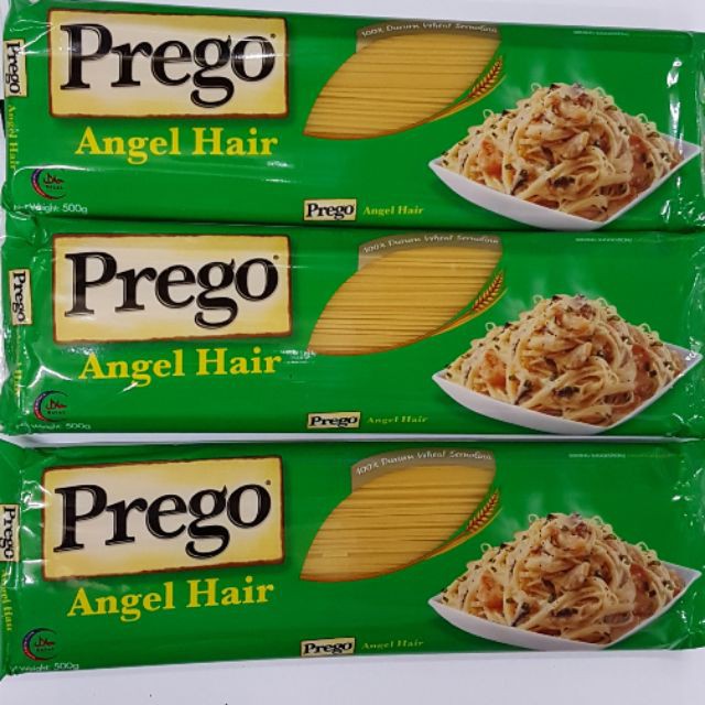 Shop Malaysia Prego Angel Hair Macaroni Spiral Fettuccine Spaghetti Dry Pasta 500g Shopee Singapore