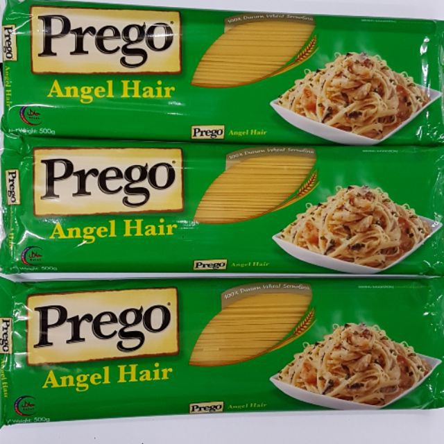 Shop Malaysia Prego Angel Hair Macaroni Spiral Fettuccine Spaghetti Dry Pasta 500g Shopee Singapore