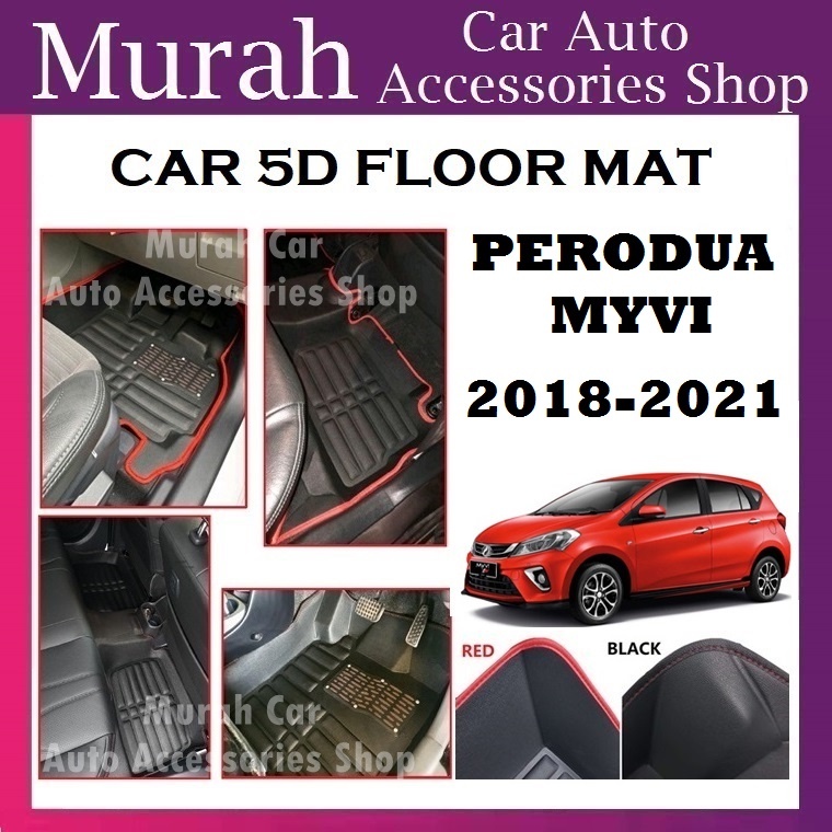 Shop Malaysia Perodua Myvi 2005 2017 5d Car Floor Mat Carpet Shopee Singapore