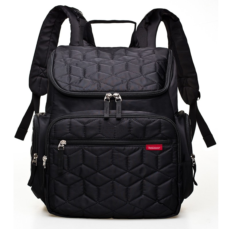 Bebamour Diaper Bag Backpack Nylon Waterproof Nappy Backpack | Shopee ...