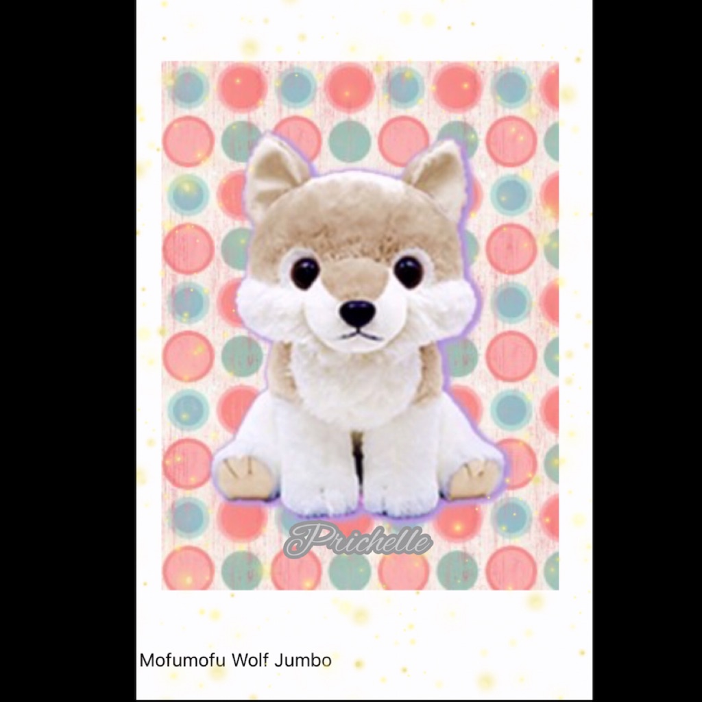 wolf plushie