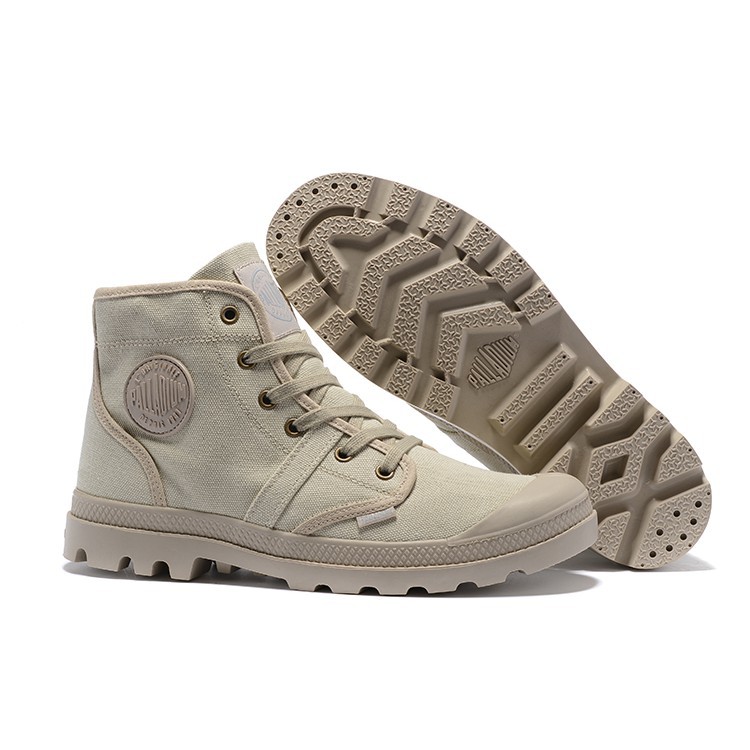 palladium olive casual boots