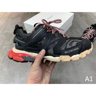 Sneaker Track Nero Blu da Uomo Balenciaga