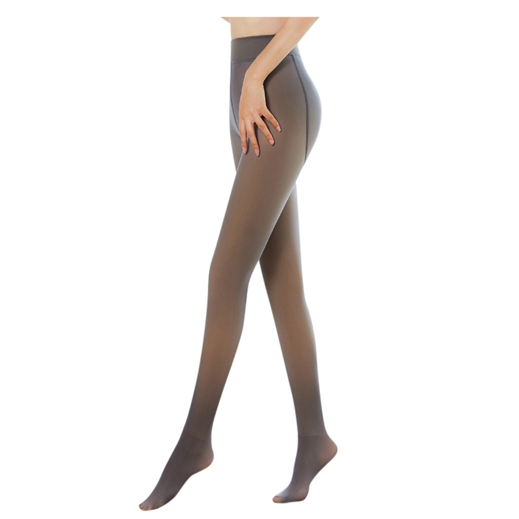 Clothing And Accessories Tights Women Perfect Flawless Legs Fake Translucent Warm Fleece Pantyhose