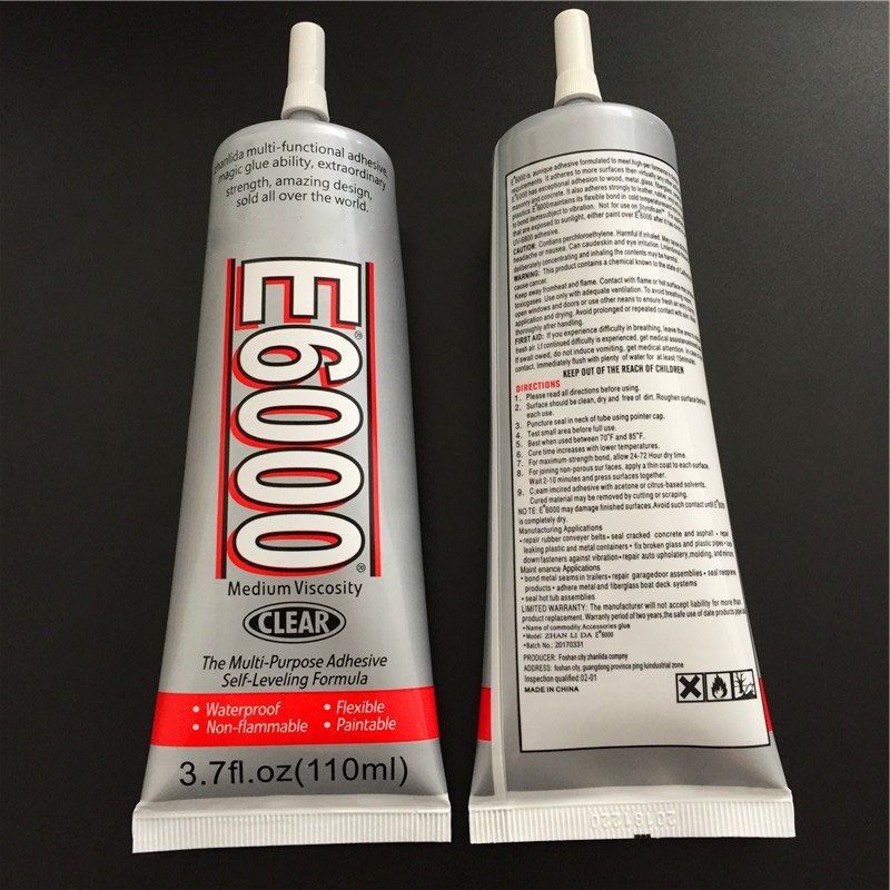 E 6000 Diy Rhinestones Crystals Jewellery Tool Glue Strength Adhesive Liquid Glue Shopee Singapore