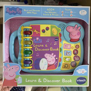 vtech peppa pig learn & discover book