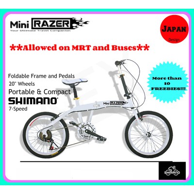 mini razer foldable bike