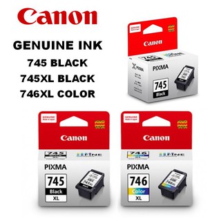 CANON ORIGINAL INK 745 745XL 746XL BLACK COLOR