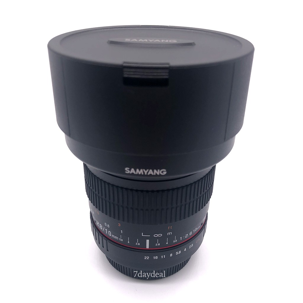 Samyang 10mm f2.8 ED AS NCS CS Lens (Canon / Fuji / Nikon AE Mount
