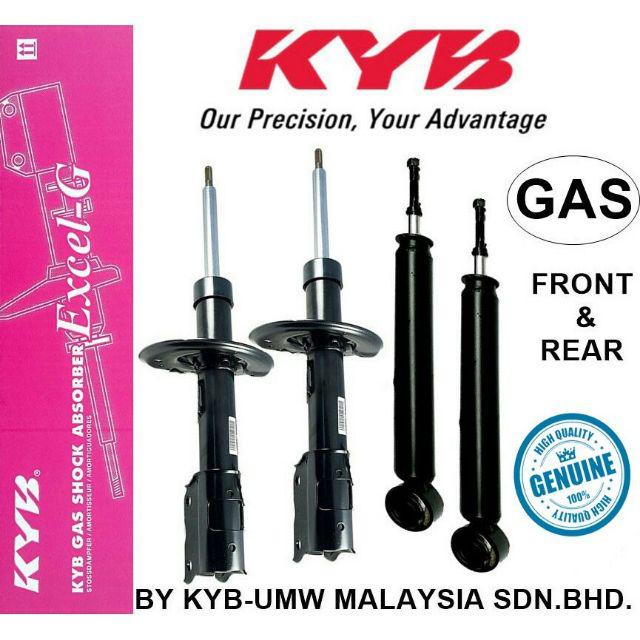Shop Malaysia Kyb Nissan Almera N17 Absorber Front And Rear Gas 1set 4pcs Kyb New Original Kayaba Suspension Shopee Singapore