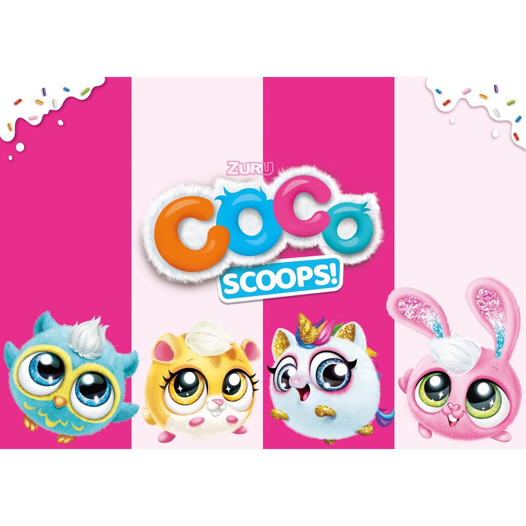 zuru coco plush scoops