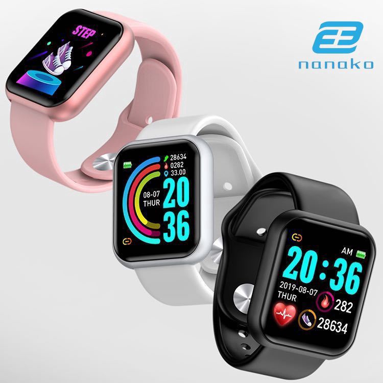 Smart Watch Ips Screen Fitness Bracelet Blood Pressure Heart Rate Apple Watch Fitness Tracker Ip68 Waterproof Sport Men Women Smart Watch For Ios Android Shopee Singapore