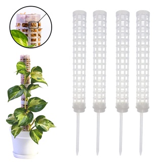 Vine Supporting Stick Hollowed Design Moss Pole for Potted Plants Garden Tools Stackable Plastic Plant Climbing Frame