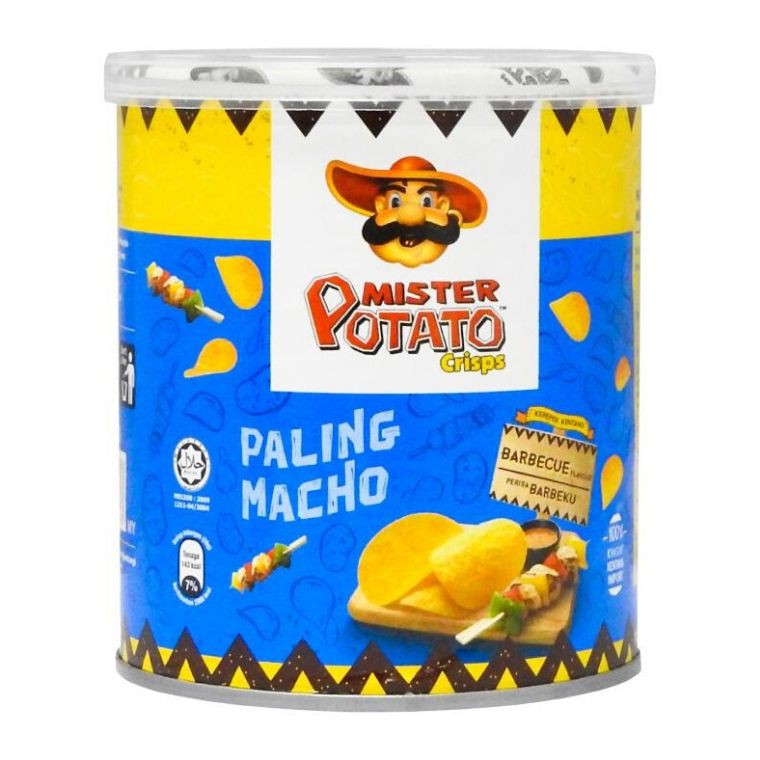 Mister Potato Crisps 45g BBQ - PMXD Mr Potato Chips | Shopee Singapore