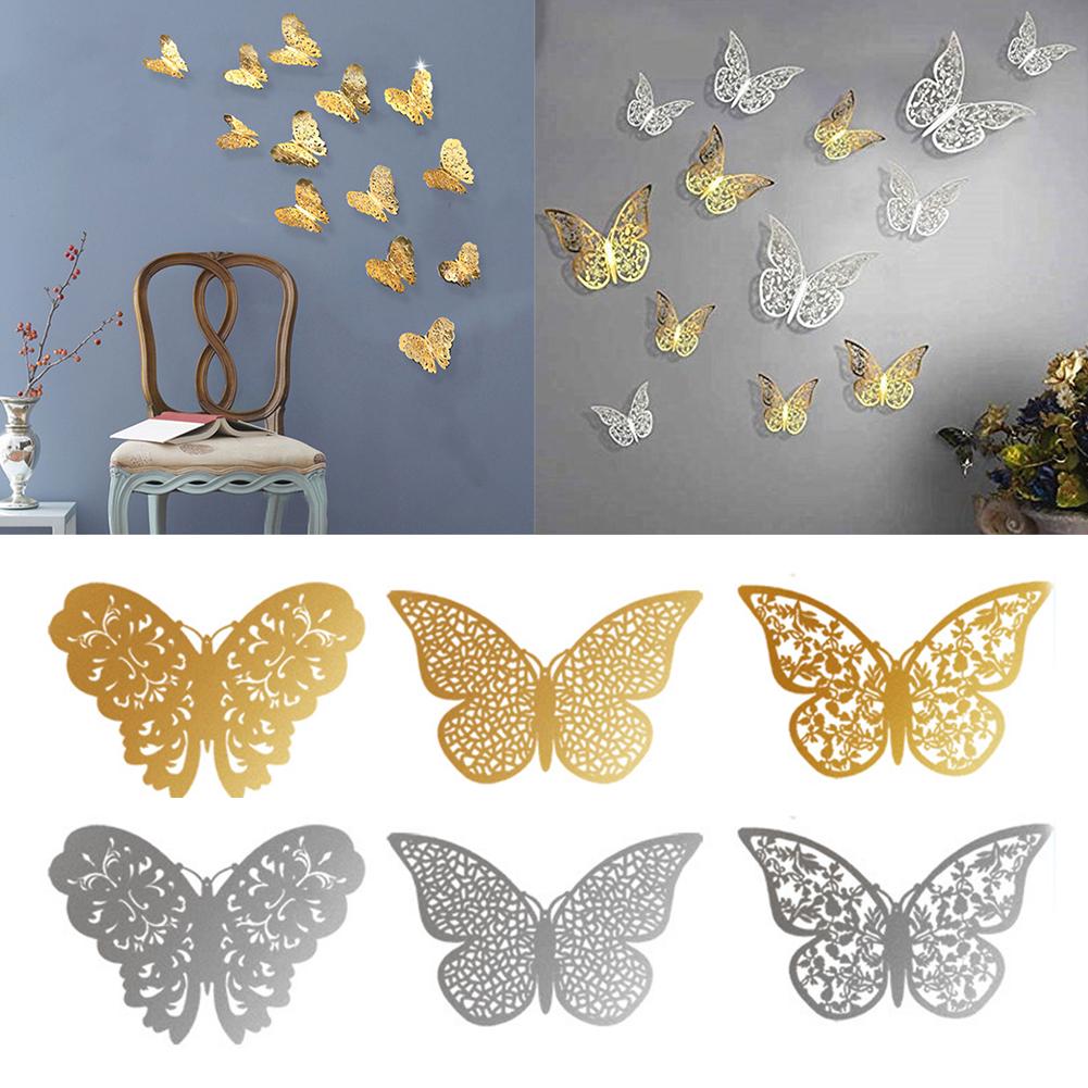 Sculptures Wall Sculptures Liffy Metal Butterfly Wall Decor