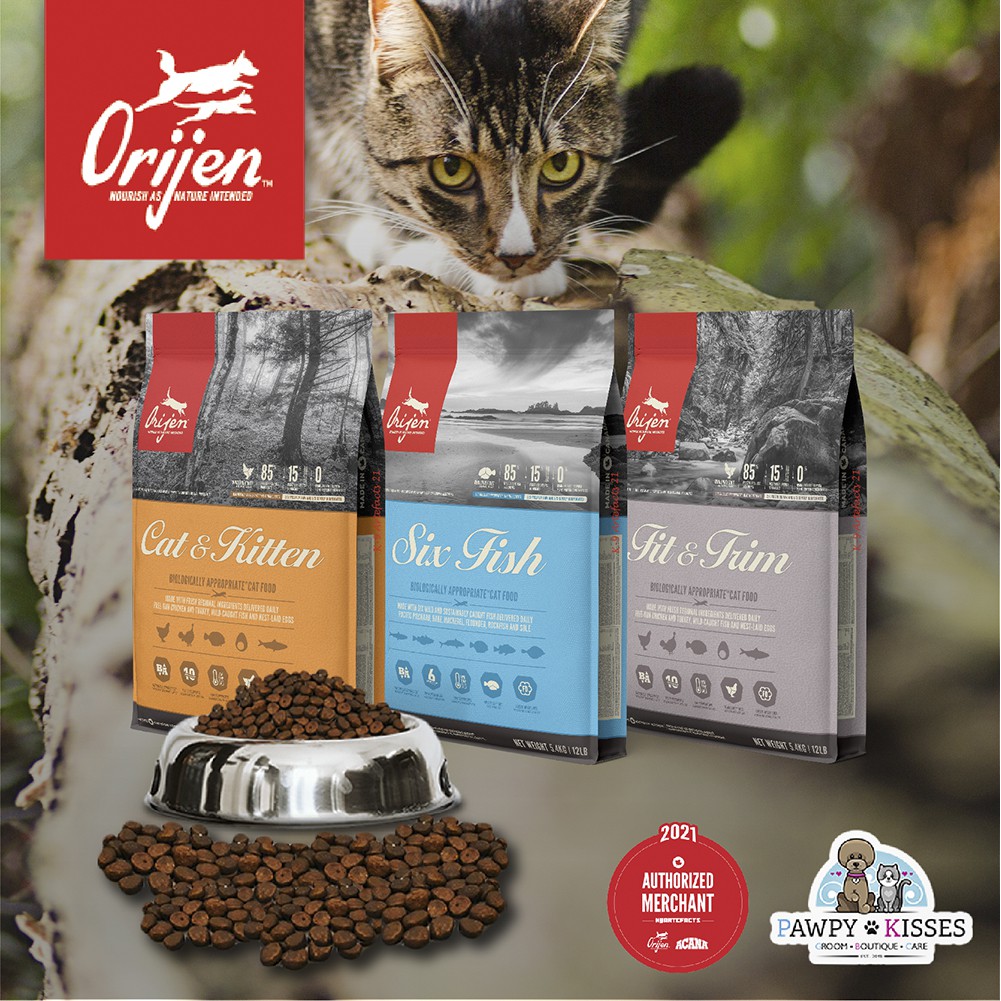 ORIJEN Cat Food | From Canada | 1.8kg or 5.4kg | Shopee Singapore