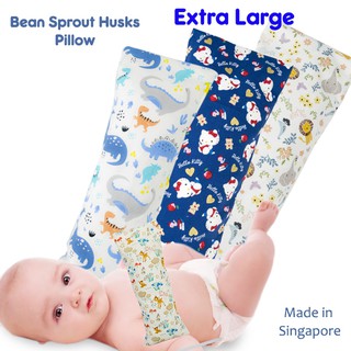Natural Bean Sprout Husk Pillow Beansprout Baby Pillow 100 Handmade Beanie Shopee Singapore