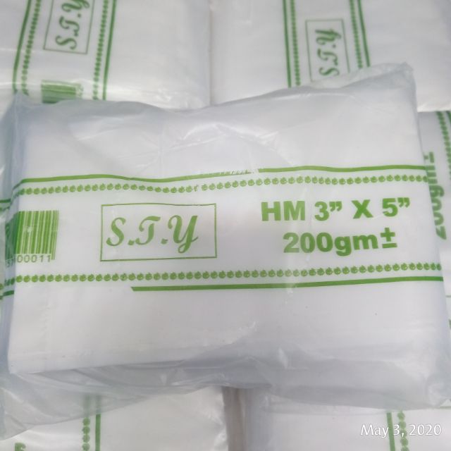 200g Hm Plastic Bag Packaging Plastic Wrapping Food Fruit Sauce Shopee Singapore