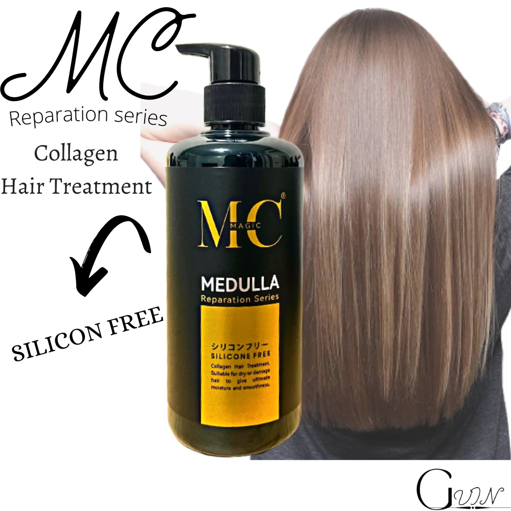 Hair Treatment MC Collagen Hair Treatment/hair soft/moisture/repairing  texture/silky#For dry/damaged hair | Shopee Singapore