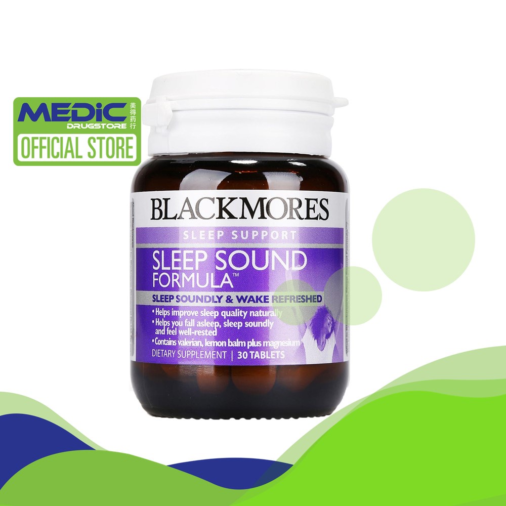 [Bundle Of 2] Blackmores Sleep Sound Formula 30s - By Medic Drugstore ...