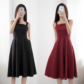 Image of [Happishop] Women's Sleeveless Maxi Dress Ladies Casual A-line Dresses