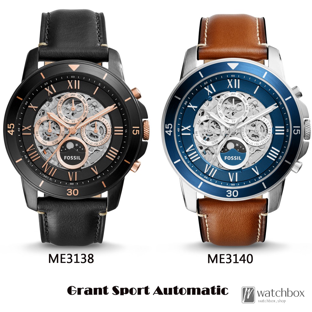 fossil grant sport me3140