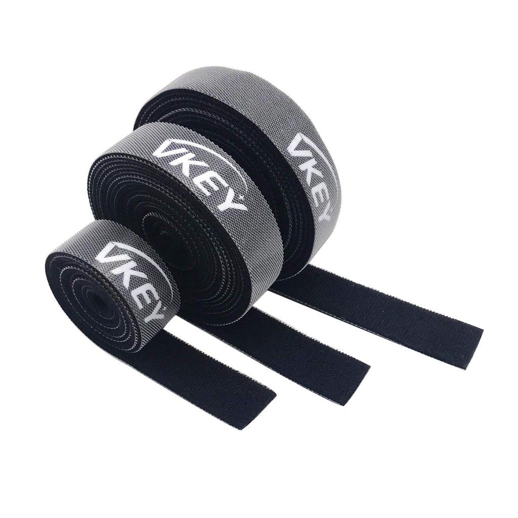 5/10/20/40/50PCS Durable and Soft Nylon Strap Reusable Velcro